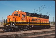 Slide original - BNSF GP40X 3037 NOVA repintura em agulhas, CA. 3/19 comprar usado  Enviando para Brazil