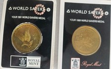 Two savers medals for sale  RUISLIP