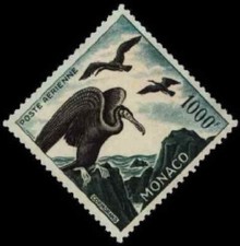 Timbre de Monaco Poste aérienne PA N° 68 Neuf ** MNH comprar usado  Enviando para Brazil