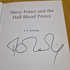 J.k.rowling signed book for sale  THETFORD