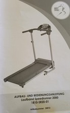 Laufband speedrunner 2000 gebraucht kaufen  Pattensen