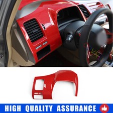 Capa painel console central fibra de carbono vermelha para Honda Civic 2006-2011 comprar usado  Enviando para Brazil