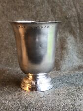 Timbale piédouche argent d'occasion  Langeais