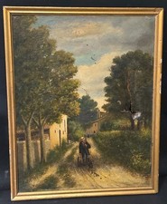 Tableau ancien paysage d'occasion  Toulouse-