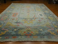 Turkish oushak rug for sale  Kensington