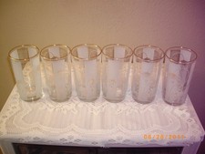 set 6 vintage glasses for sale set 6 vintage glasses for sale Stafford