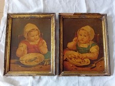 Rare paire tableaux d'occasion  Chaumont-en-Vexin