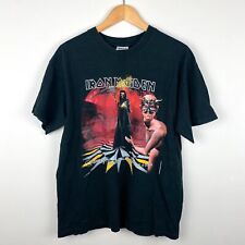 IRON MAIDEN Dance Of Death 03/04 World Tour T Shirt Germany 2003 Size Large, usado comprar usado  Enviando para Brazil