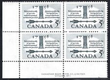 Canada Stamp Scott #382, 5c, cadeira de alto-falante e maça, bloco de placas, MNH SCV$1,40, usado comprar usado  Enviando para Brazil