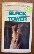 BLACK TOWER by John Leaky, Numbers Paperback Library, 1978, Gay Pulp comprar usado  Enviando para Brazil