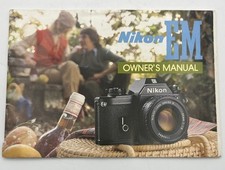Nikon instruction book for sale  BIDEFORD