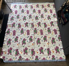 Barney dinosaur blanket for sale  Vincennes