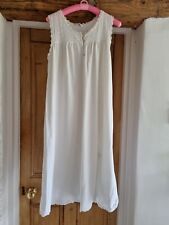 White sleeveless nightie. for sale  BANBURY