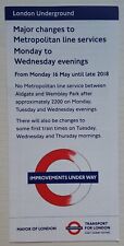 London underground leaflet for sale  DURHAM