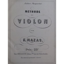 Mazas méthode violon d'occasion  Blois