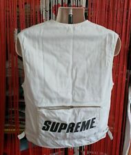 Colete branco SS16 Supreme S/S tamanho S colete pequeno comprar usado  Enviando para Brazil