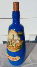 Antiga Garrafa de Vinho de Mesa Branca Portuguesa Concellos 1962 GARRAFA VAZIA Etiqueta Exército dos EUA comprar usado  Enviando para Brazil
