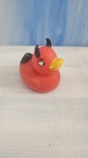 Accoutrements Rubber Devil Duck. Vermelho com chifres pretos e bico amarelo comprar usado  Enviando para Brazil