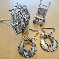 4xvintage hallmarked silver for sale  COULSDON