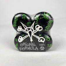 Rodas de skate raras Black & Green Bones 100s OG Formula V4 53mm – seladas EUA comprar usado Rodas de skate raras Black & Green Bones 100s OG Formula V4 53mm – seladas EUA comprar usado  Enviando para Brazil