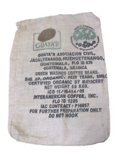 Burlap jute coffee for sale  Binghamton