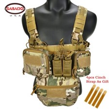Usado, Colete tático Airsoft equipamento peitoral pacote militar carregador bolsa coldre sistema quente comprar usado  Enviando para Brazil