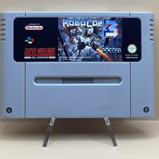 Robocop 3 Super  Nintendo Cartuccia Snes Esp PAL Funzionante comprar usado  Enviando para Brazil