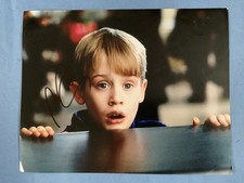 Macaulay Culkin - fabulosa foto GRANDE assinada à mão  comprar usado  Enviando para Brazil