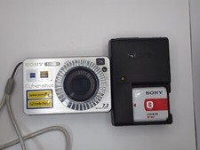 Câmera Digital Sony Cyber-Shot DSC-W110 7.0 MP Prata com Bateria, usado comprar usado  Enviando para Brazil