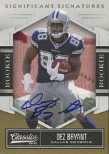 Dez Bryant 2010 Classics autógrafo controle remoto novato Dallas Cowboys 101/299 comprar usado  Enviando para Brazil