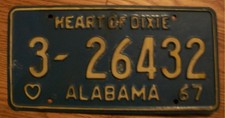 Single alabama license for sale  Plattsmouth