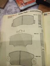 Mdb1217 brake pads d'occasion  Expédié en Belgium