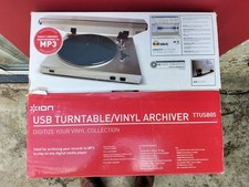 Ion ttusb05 turntable for sale  BISHOP'S STORTFORD