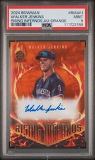 Walker Jenkins 2024 Bowman Chrome Rising Inferno laranja refrator automático/25 PSA 9 comprar usado  Enviando para Brazil