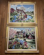 Vintage needlepoint multicolor for sale  Chicago