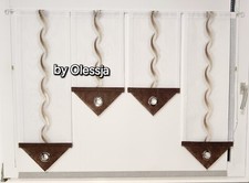 Flächengardinen set modern gebraucht kaufen  Steinheim