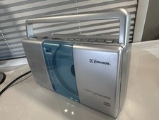 CD player portátil Emerson PD5098 sintonizador de rádio AM/FM leitor de CD com cabo testado LEIA, usado comprar usado  Enviando para Brazil