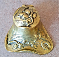 Ancien encrier bronze d'occasion  Valenciennes