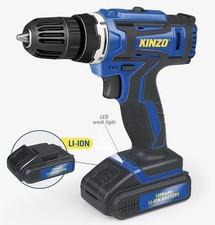 Kinzo akkuschrauber akku gebraucht kaufen  Hessisch Lichtenau