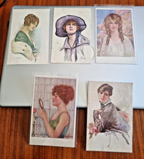 Cartolina donnine illustratori usato Cartolina donnine illustratori usato  Casoria