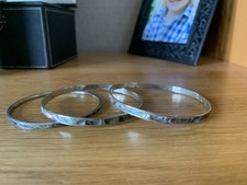 Abalone inlaid bangles for sale  LEICESTER