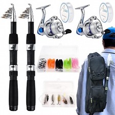 Telescopic fishing rod for sale  USA