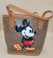  Bolsa Disney Mickey Mouse marrom bronzeada infantil ótimos passeios de verão abeto!, usado comprar usado  Enviando para Brazil