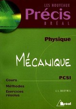 Physique mecanique pcsi d'occasion  France
