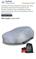 Ezyshade layer waterproof for sale  Clayton