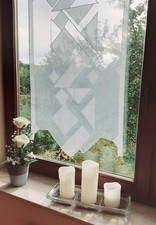 Flächengardine weiss gebraucht kaufen  Deutschland