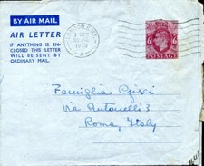 Regno 1950 lettera usato  Roma