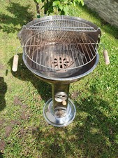 Edelstahl säulengrill holzkoh gebraucht kaufen  Karlsruhe