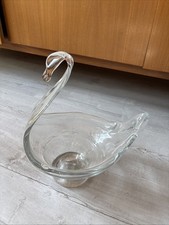 Glass schale schwan gebraucht kaufen  Berlin