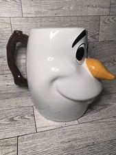 Usado, Caneca de chá Frozen Olaf 3D autêntica grande xícara Disney comprar usado  Enviando para Brazil
